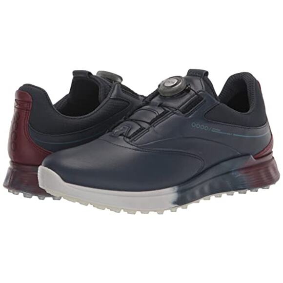 NWT ECCO Men\'s S- WATERPROOF, MARINE/MORILLO/MARINE, 10-10.5 main image 5
